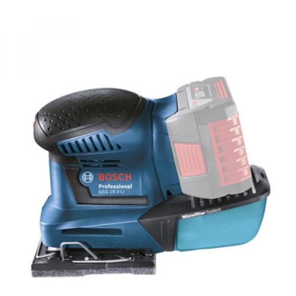 Bosch GSS 18V-LI Professional Orbital Sander 11000 rpm (Bare Tool Solo) - FedEx #3 image