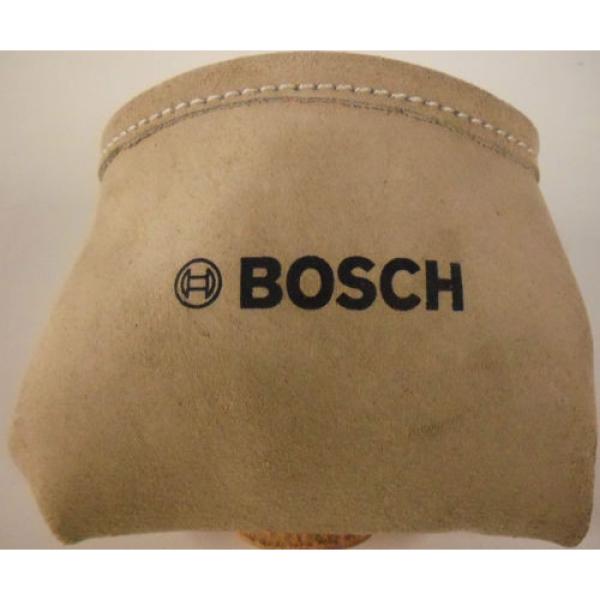 BOSCH  Heavy Duty Beige Suede Leather Nail &amp; Small Tools Pouch BO-039-CN #1 image