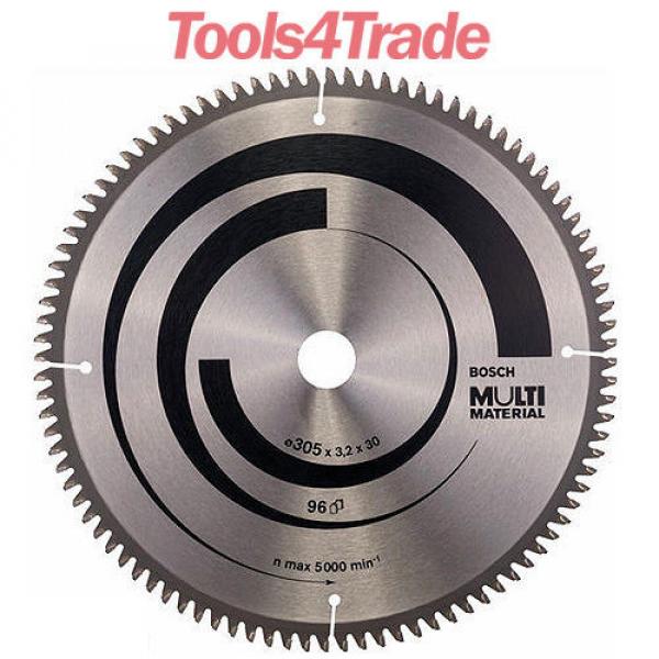 Bosch 305mm x 30mm x 96 Teeth Multi Material Circular Saw Blade 2608640453 #1 image