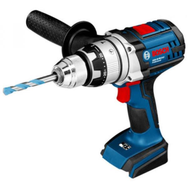 New Bosch 18V Li-Ion Cordless Heavy Duty Impact Hammer Drill  Skin Only #1 image