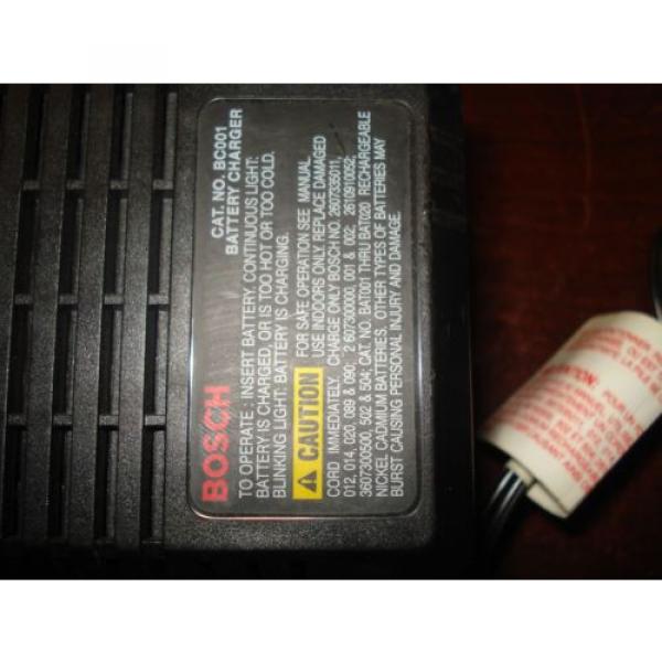 BOSCH Charger 7.2-14.4V, 115VAC, BC001 -0481eLU2 #3 image