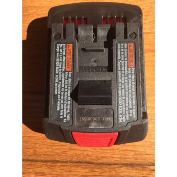 NEW Genuine BOSCH 18V Li-Ion Slim Pack BATTERY #1 image