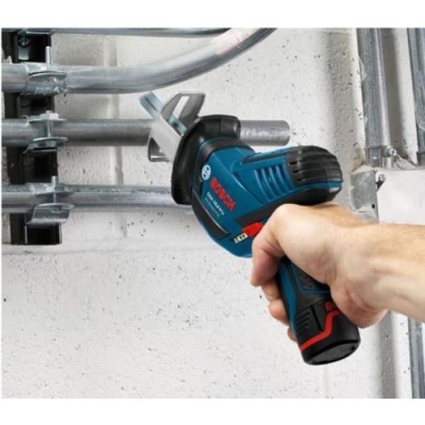 Bosch GSA10.8V-LI Professiona 1.3Ah Cordless Pocket Sabre Saw Drill Driver #3 image