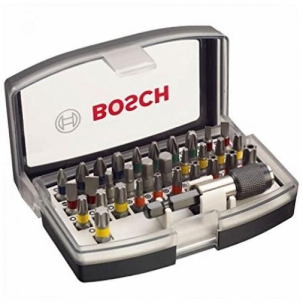 BOSCH Screwdriver Bit Set With Quick-Change Universal Holder [Set of 32] #2 image