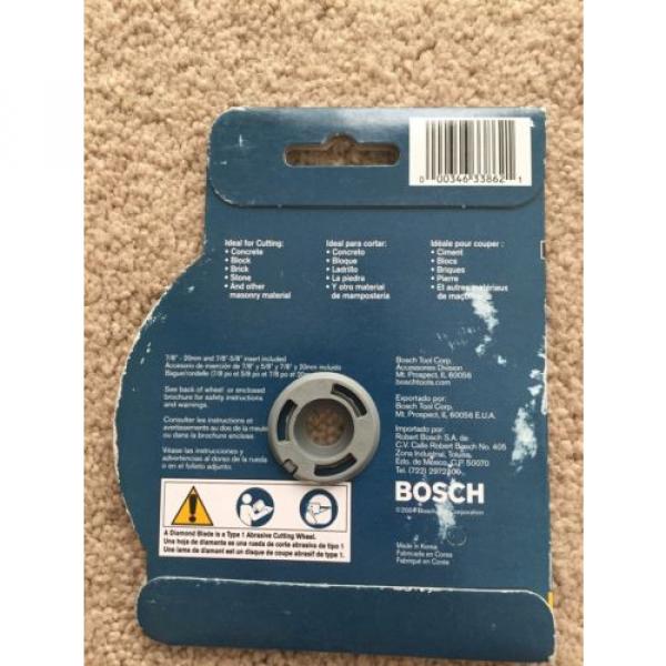 bosch 4.5&#034; diamond blade DB4563 #2 image