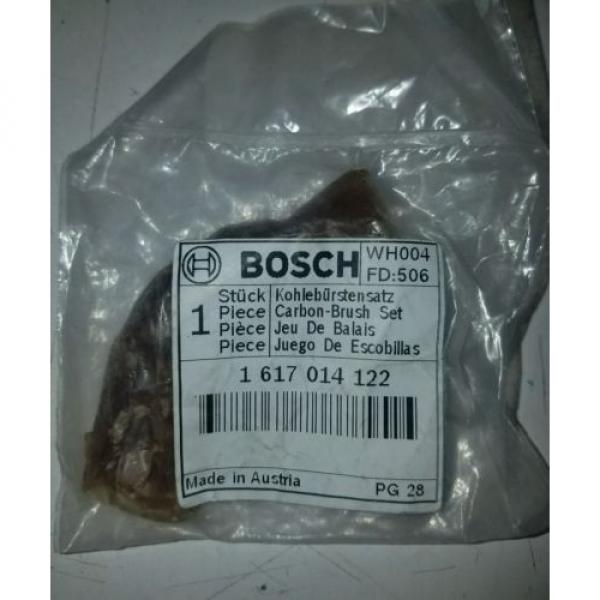 BOSCH 1617014122 CARBON BRUSH SET FOR ROTARY/DEMOLITION HAMMER #1 image