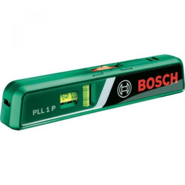 Medidor laser, Nivel de burbuja, medición manual  Bosch PLL 1 P - NUEVO #2 image