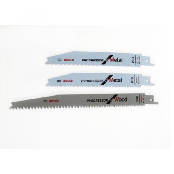 ASSORTED BOSCH PROGRESSOR BLADES HCS WOOD / BIM METAL S123XF &amp; S2345X #1 image