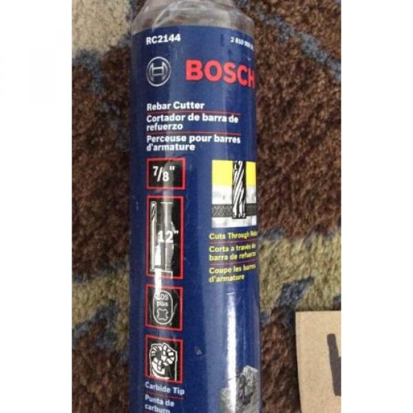 BOSCH RC2144 7/8-INCH BY 12-INCH SDS PLUS REBAR CUTTER #2 image