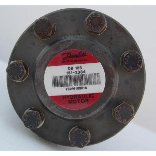 Sauer Danfoss DS 125 Hydraulic Orbital Motor 151-2384 A2 Flange 14HP 480 RPM 1&#034; #4 image