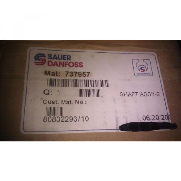 GENUINE SAUER DANFOSS SHAFT BEARING ASSEMBLY 737957 #6 image