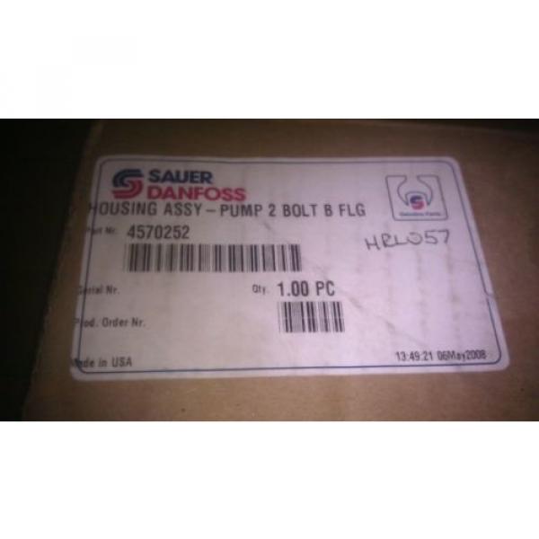 GENUINE SAUER DANFOSS HOUSING ASSEMBLY PUMP 4570252 / 7L29 #10 image