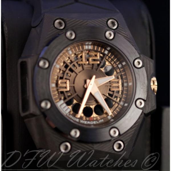 Linde Werdelin Oktopus Moon Carbon Black Ceramic Moonphase #2 image