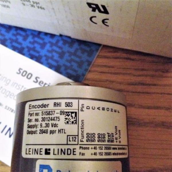 LEINE &amp; LINDE RSI 503 / 515837-09 / 9..30 VDC ENCODER (NEW) #4 image