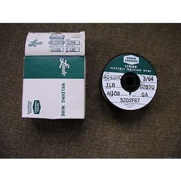 Aluminum Welding Wire  3/64&#034; 4043 Linde 1 pound spool #1 image