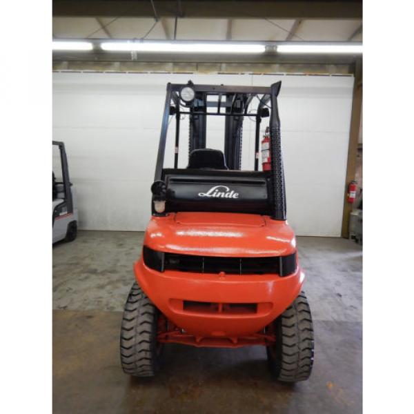 2000 LINDE H45D 10000 LB DIESEL FORKLIFT PNEUMATIC 108/225 3 STAGE MAST 3856 #3 image