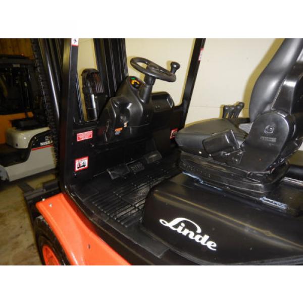 2000 LINDE H45D 10000 LB DIESEL FORKLIFT PNEUMATIC 108/225 3 STAGE MAST 3856 #6 image