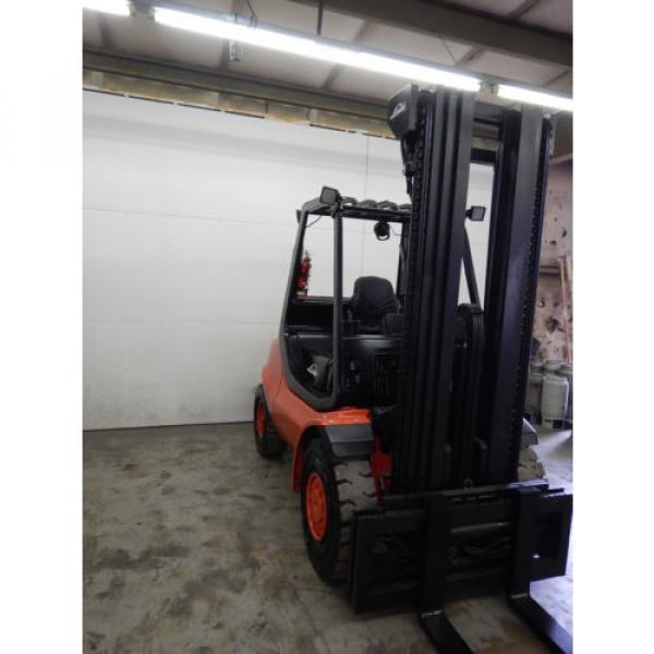 2000 LINDE H45D 10000 LB DIESEL FORKLIFT PNEUMATIC 108/225 3 STAGE MAST 3856 #7 image