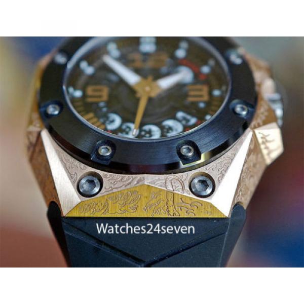 Linde Werdelin Oktopus Moonphase Gold Tattoo LTD, SUPER RARE, Retail $43,400 #10 image