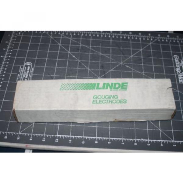 Linde 7012F04 Electrodes-DC copper Coated gouging rod 1/4&#034;x12&#034; box of 50 #4 image