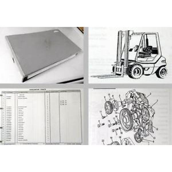 Linde H20-02 H25-02 H30-02 Gabelstapler Ersatzteilkatalog 1995 #1 image