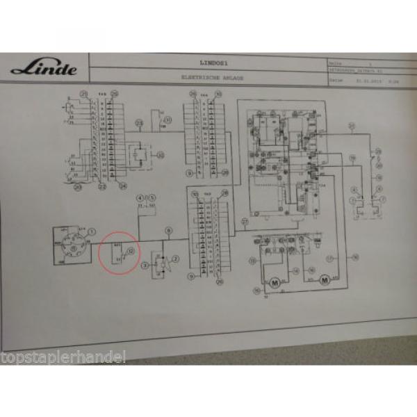 Mikroschalter Linde 0009733012  E12/15/20/25 L10/12 BR 035,141,324,325,367,375 #5 image