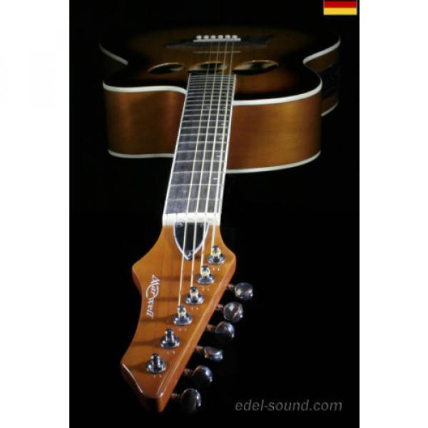 40` Westerngitarre Jane sunburst, breiter Hals, Decke Fichte Korp. Linde Cut EQ, #4 image