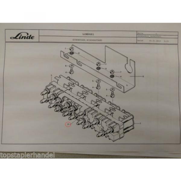 Protección 24V Linde 0039763500 T16/18/20/30 L10/12/14/16 BR 360,362,364,365,379 #4 image