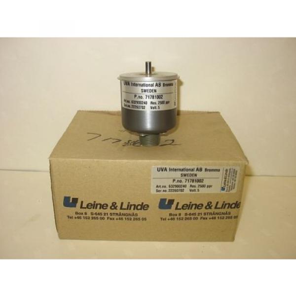 Leine &amp; Linde Encoder 71781002 2500 ppr 5V New #1 image