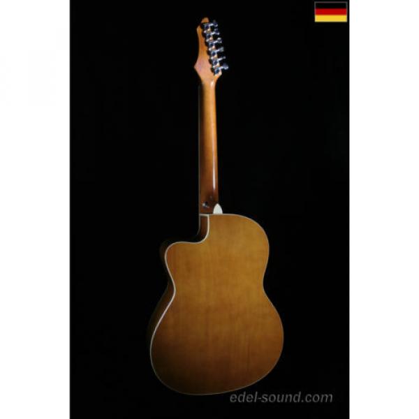 40` Westerngitarre Luisa sunburst, breiter Hals, Decke Fichte Korp. Linde Cut EQ #2 image