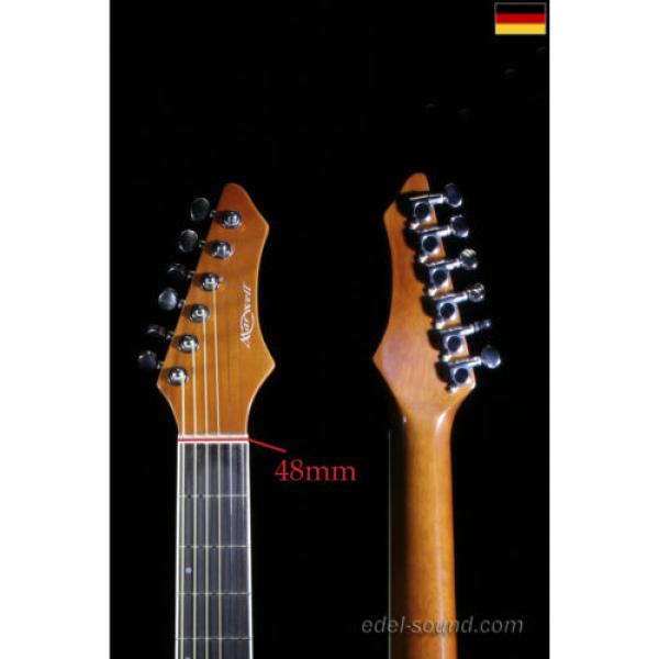 40` Westerngitarre Luisa sunburst, breiter Hals, Decke Fichte Korp. Linde Cut EQ #3 image