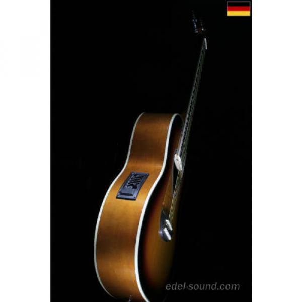 40` Westerngitarre Luisa sunburst, breiter Hals, Decke Fichte Korp. Linde Cut EQ #9 image