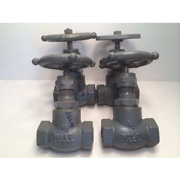 (4) NEW! WOLF LINDE 1/2&#034; SHUTOFF VALVES 5791 #1 image