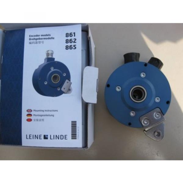 New LEINE &amp; LINDE 865138194-2048-2048 Incremental Double Encoder Hollow Shaft #1 image