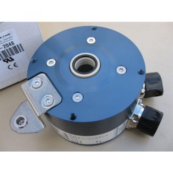 New LEINE &amp; LINDE 865138194-2048-2048 Incremental Double Encoder Hollow Shaft #2 image