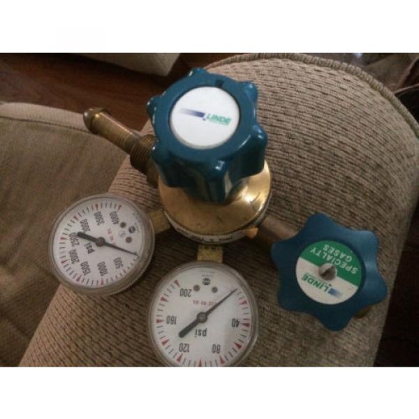 LINDE UPE-3-150-580 GAS REGULATOR #5 image