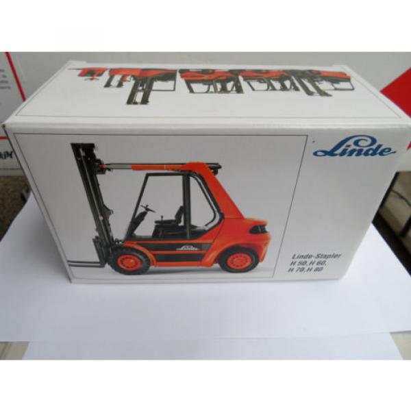 LINDE H60, GABELSTRAPLER FORKLIFT SCHUCO MODEL, SCALE 1:24 MADE BULGARIA #1 image