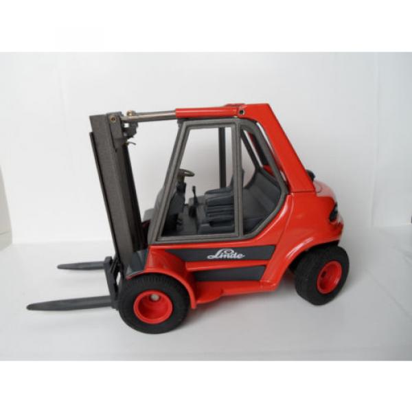 LINDE H60, GABELSTRAPLER FORKLIFT SCHUCO MODEL, SCALE 1:24 MADE BULGARIA #5 image