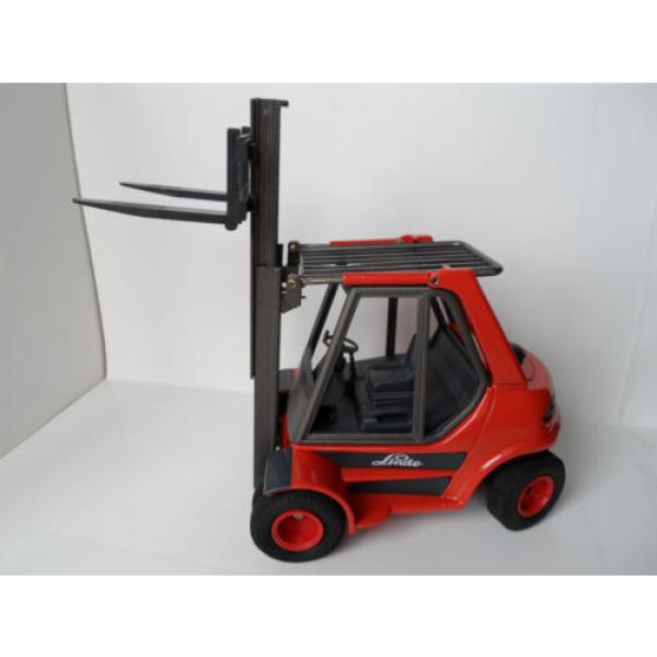 LINDE H60, GABELSTRAPLER FORKLIFT SCHUCO MODEL, SCALE 1:24 MADE BULGARIA #8 image