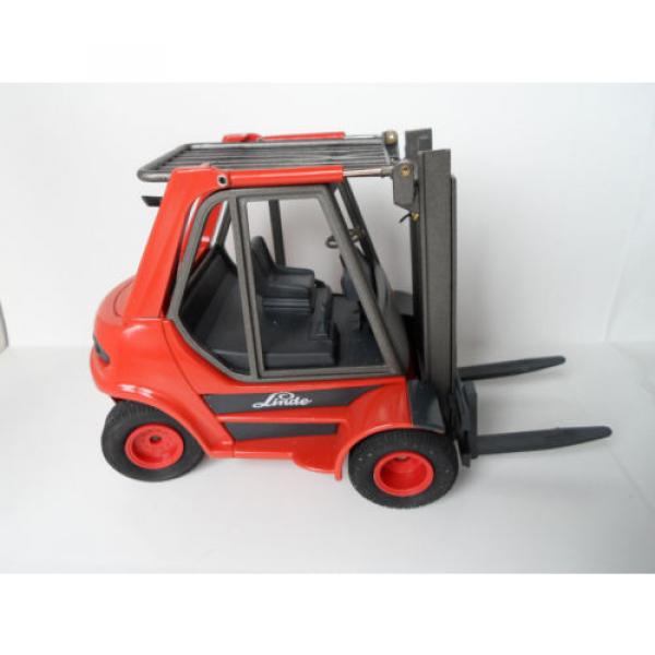 LINDE H60, GABELSTRAPLER FORKLIFT SCHUCO MODEL, SCALE 1:24 MADE BULGARIA #10 image