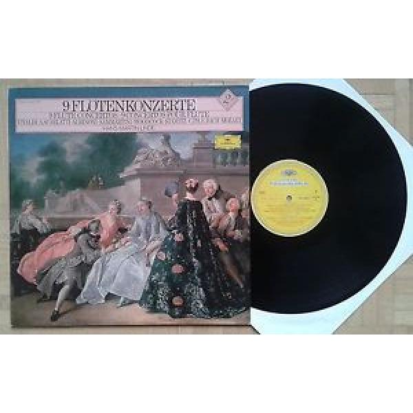 R979 HANS MARTIN LINDE 9 FLUTE CONCERTOS VIVALDI BACH MOZART 2 x LP DGG STEREO #1 image