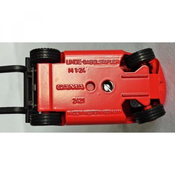 Linde Gabelstapler Modell H 16, Zinkguß, scale 1:24, neu + OVP #12 image