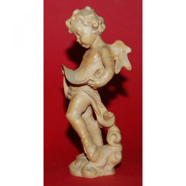 Putto, Engel, Flügel, Holz, Linde ?, Geschnitzt, Knabe, Handarbeit, Kunst, #4 image