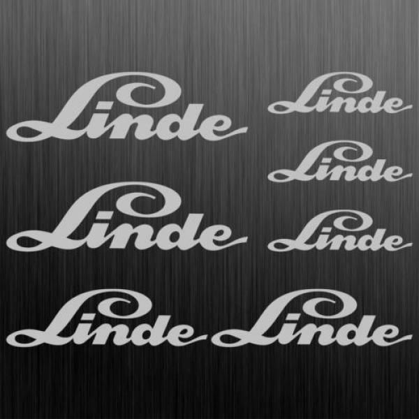 Linde old sticker forklift 7 Pieces #8 image