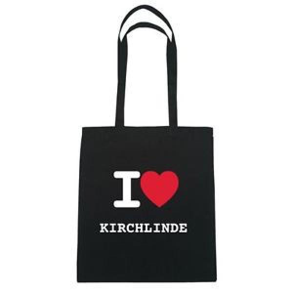 Amo KIRCH-LINDE - Borsa di juta Borse Tote Hipster borsa - Colore: nero #1 image