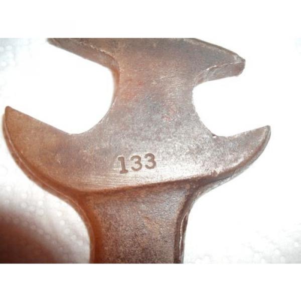 LINDE No.133 3-WAY COMBINATION WRENCH VINTAGE #4 image