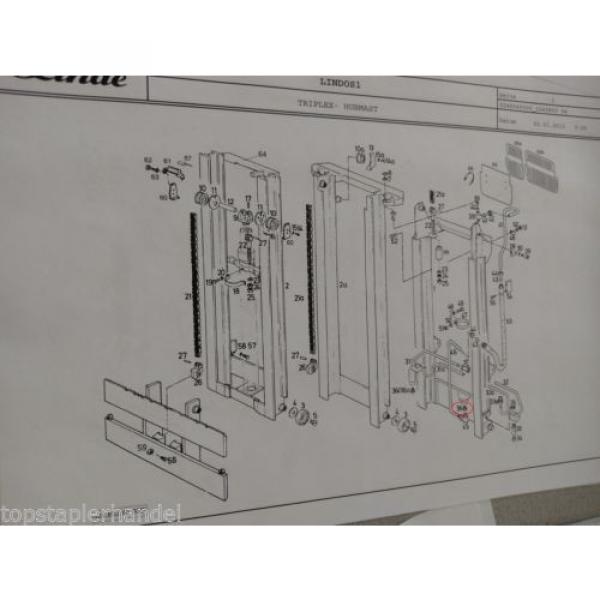 Valve Overpressure Flow Linde no. 0009442329 at almost all Type see list #8 image