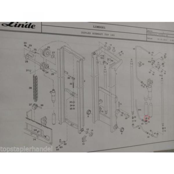 Valve Overpressure Flow Linde no. 0009442329 at almost all Type see list #9 image