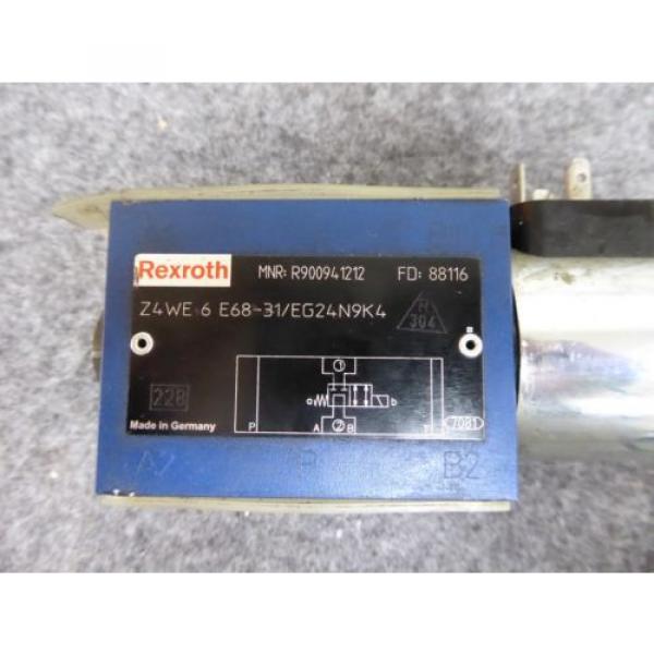 Origin REXROTH DIRECTIONAL VALVE # Z4WE6E68-31/EG24N9K4 #2 image