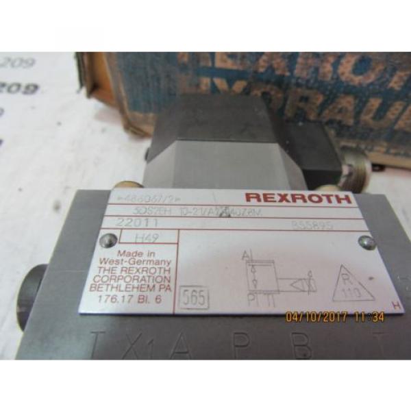 REXROTH 3DS2EH-10-21/A2X40Z8M SERVO VALVE REMANUFACTURED #5 image